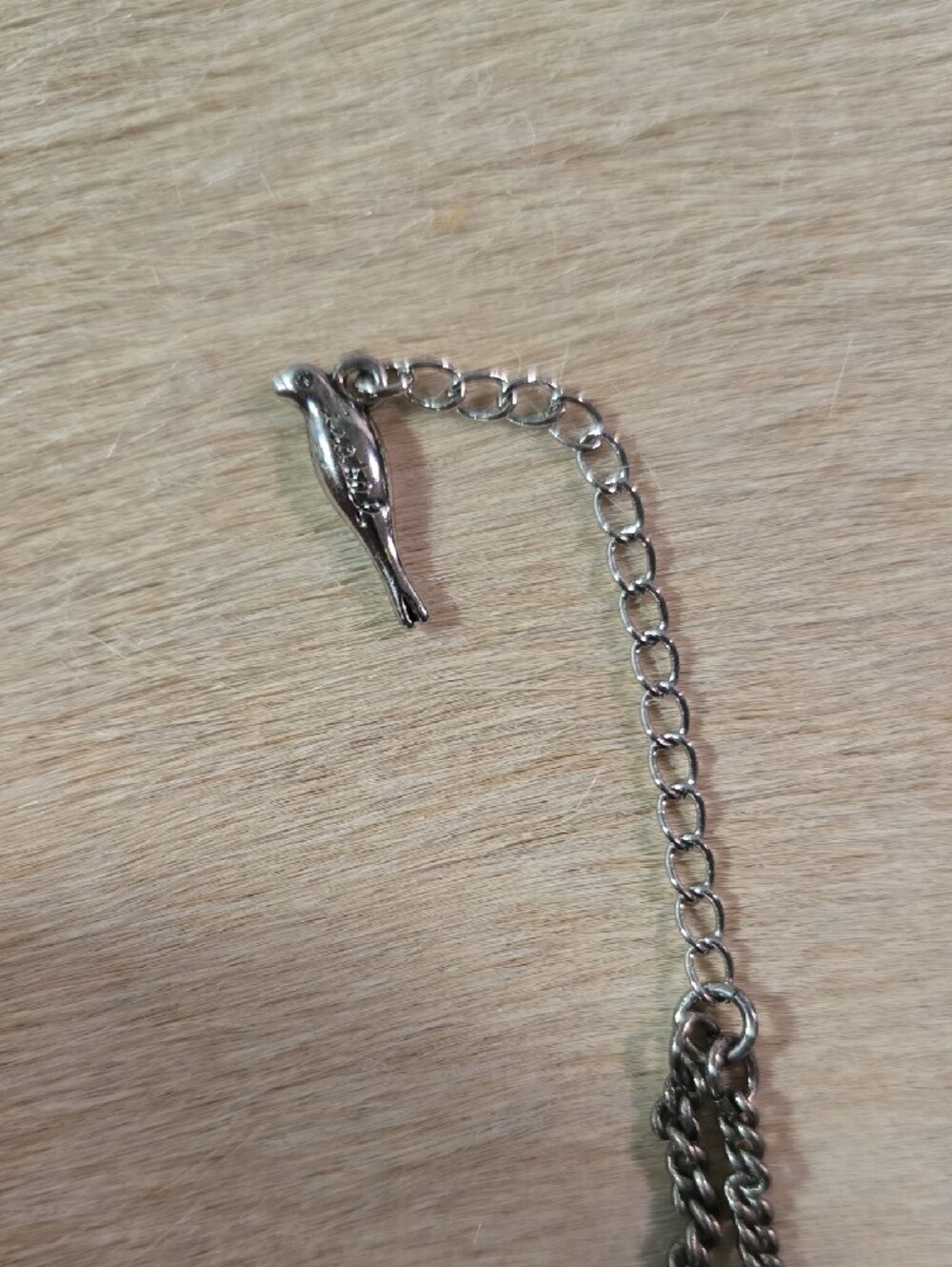 Chloe + Isabel Double-Strand Blue & Clear Crystal Statement Necklace - Picture 3 of 4